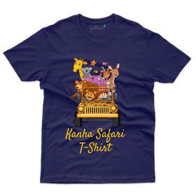 Animal Safari T-Shirt -Kanha National Park Collection