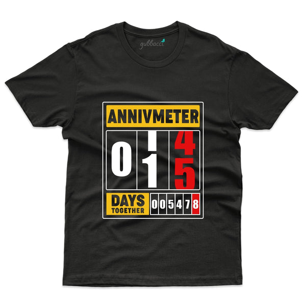 Annivmeter T-Shirt - 15th Anniversary Collection - Gubbacci-India
