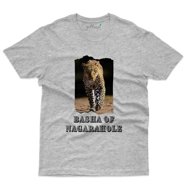 Basha Of Nagarahole T-Shirt - Nagarahole National Park Collection - Gubbacci-India