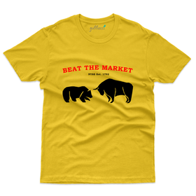 Beat the Market T-Shirt - Stock Market Collection