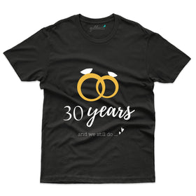 Black 30 Years 1 T-Shirt - 30th Anniversary Collection