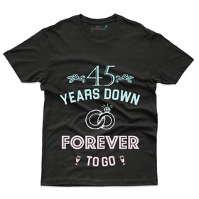 Black Forever To Go T-Shirt - 45th Anniversary Collection