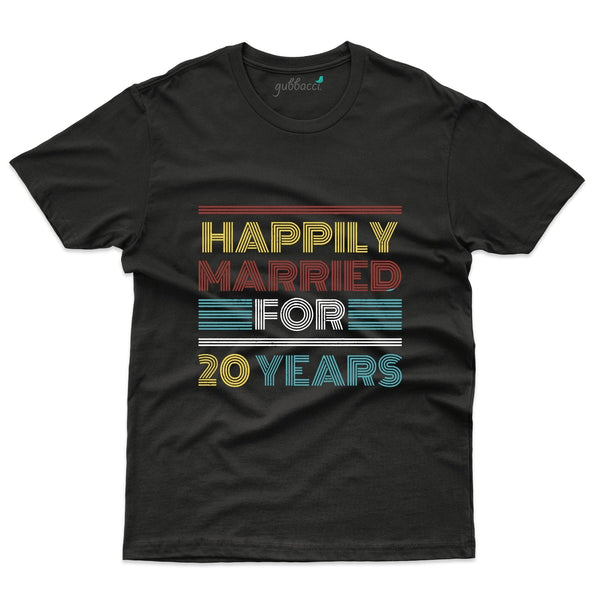 Black Married T-Shirt - 20th Anniversary Collection - Gubbacci-India