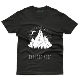 Black & White Explore More T-Shirt - Explore Collection