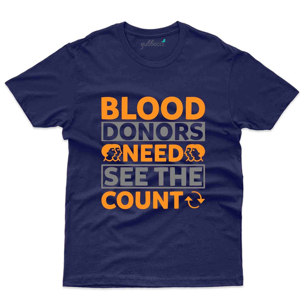 Blood Donation 63 T-Shirt- Blood Donation Collection - Gubbacci
