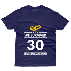 Blue We Survived 1 T-Shirt - 30th Anniversary Collection