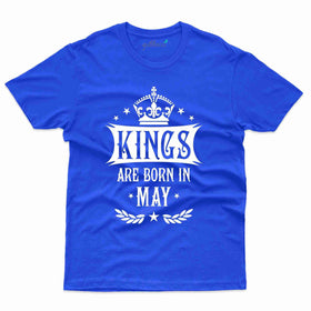 Best King Born T-Shirt - May Birthday T-Shirt Collection
