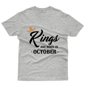 Born T-Shirt - October Birthday Collection