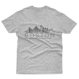 Boston Skyline T-Shirt - Skyline Collection