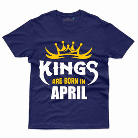 Born in April T-Shirt - April  Birthday T-Shirt Collection
