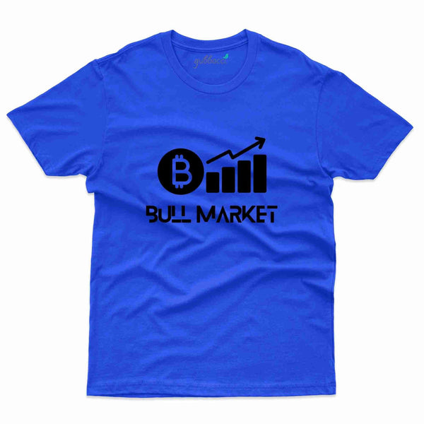 Bull Market T-Shirt - Bitcoin Collection - Gubbacci-India