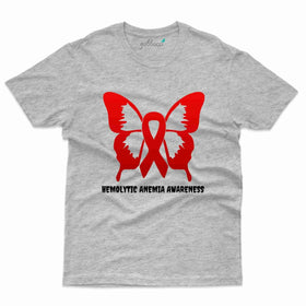 Butterfly 2 T-Shirt- Hemolytic Anemia Collection