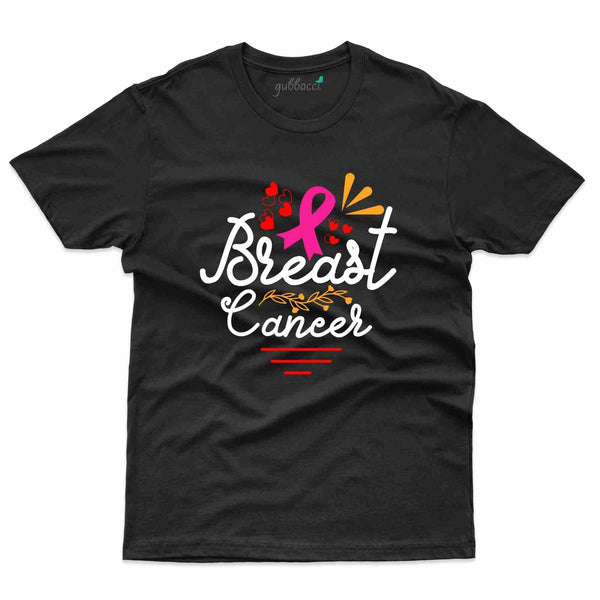 Cancer T-Shirt - Breast Collection - Gubbacci-India