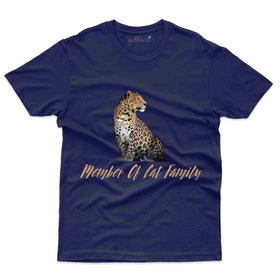 Cat Family T-Shirt - Nagarahole National Park Collection
