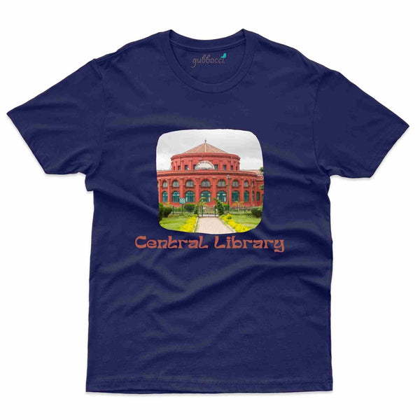 Central Library 2 T-Shirt - Bengaluru Collection - Gubbacci-India