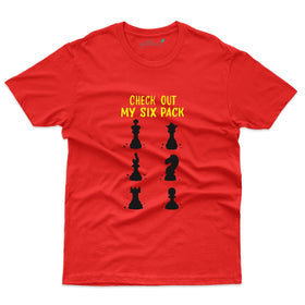 Check Out My Six Packs T-Shirts - Chess Collection