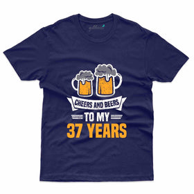 Perfect Cheers & Beers T-Shirt - 37th Birthday Collection