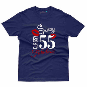 Classy & Sassy T-Shirt - 55th Birthday Collection
