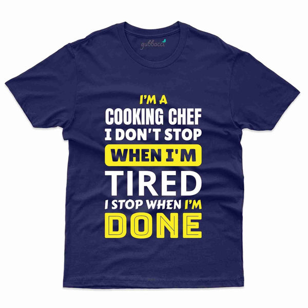 Cooking Chef T-Shirt - Cooking Lovers Collection - Gubbacci-India