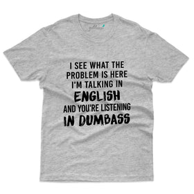 Funny I'm Taling in English T-Shirt - Random Tee Collection