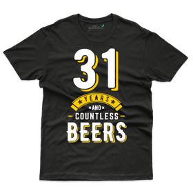 Countless Beer T-Shirts - 31st Birthday Collection