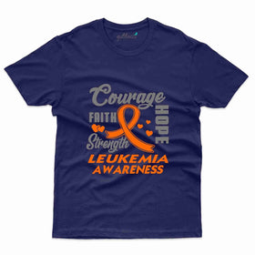 Courage T-Shirt - Leukemia Collection