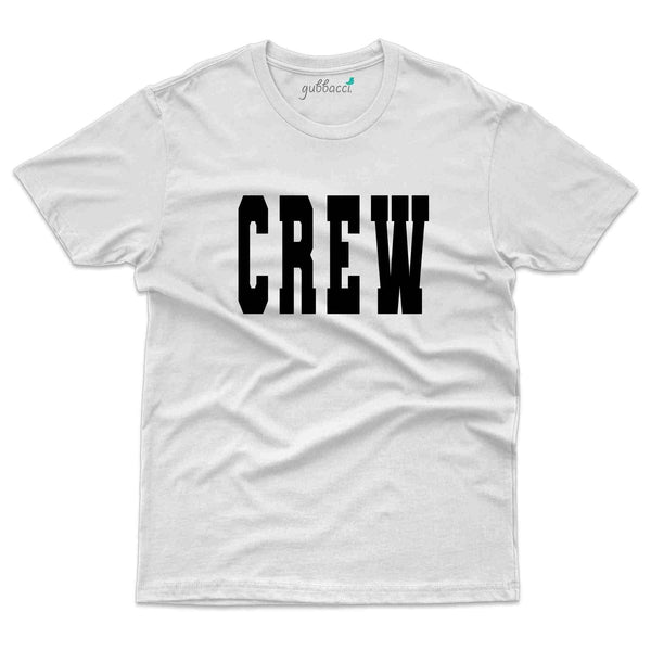 Crew T-Shirt - Volunteer Collection - Gubbacci-India