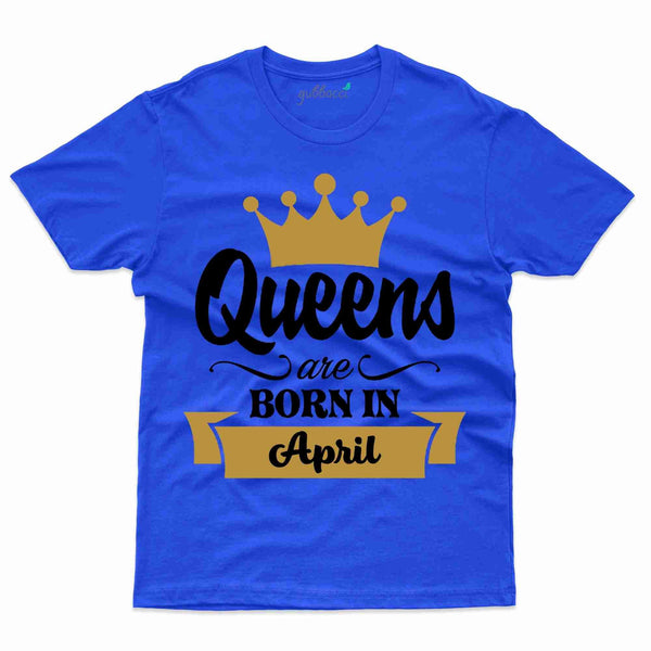 Crown T-Shirt - April Birthday Collection - Gubbacci-India