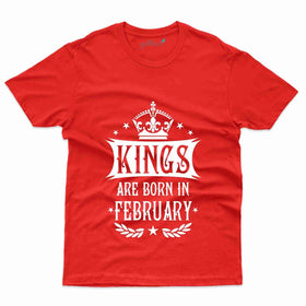King Crown T-Shirt - February Birthday Collection
