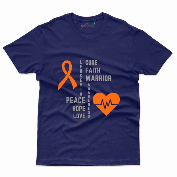 Cure T-Shirt - Leukemia Collection - Gubbacci-India