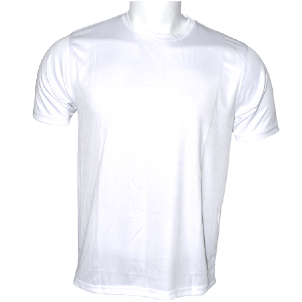 Gubbacci-India T-shirt S / White Customised Drifit Round Neck T-shirt For Men