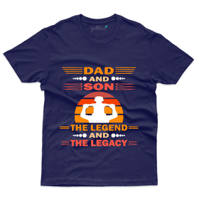 Unisex Dad and Son The Legend T-Shirt - Dad and Son Collection
