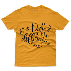 Unisex Dare to be Different T-Shirt - Be Different T-Shirt Collection