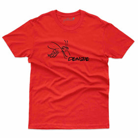 Dengue Mosquito Design T-Shirt - Dengue Awareness T-shirts Collection
