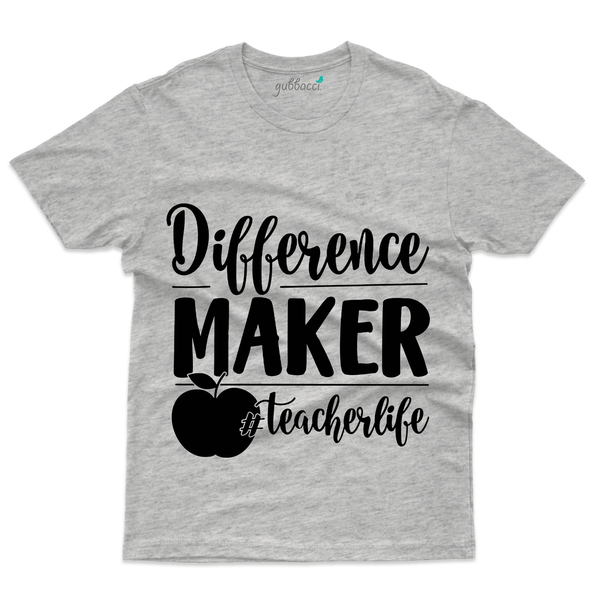Gubbacci Apparel T-shirt S Different Maker Teacher Life T-Shirt - Be Different Collection Buy Different Maker Teacher Life - Be Different Collection