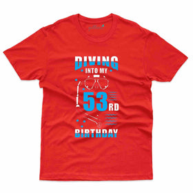 Diving 53 2 T-Shirt - 53rd Birthday Collection