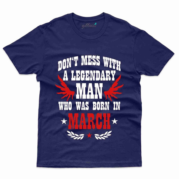 Don't Mess T-Shirt - March Birthday Collection - Gubbacci-India