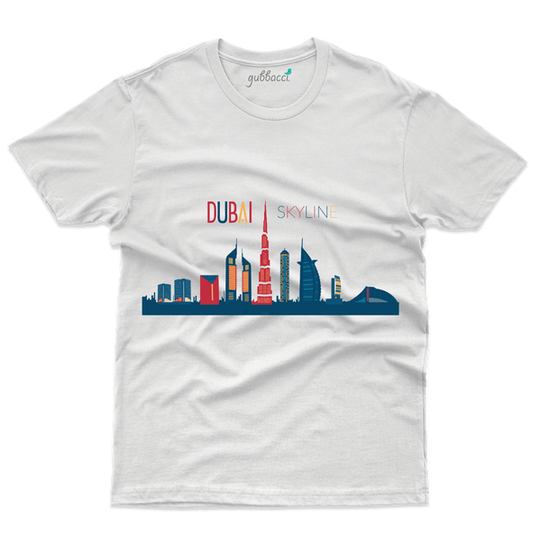 Dubai City Life 4 T-Shirt - Skyline Collection - Gubbacci-India