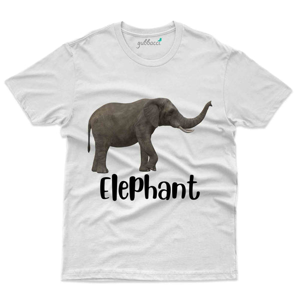 Elephant T-Shirt - Jim Corbett National Park Collection - Gubbacci-India