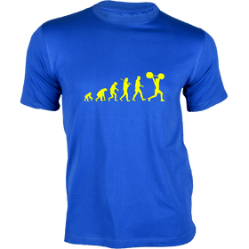 Evolution for GYM - Fitness Enthusiasts - Gym T-shirts Designs