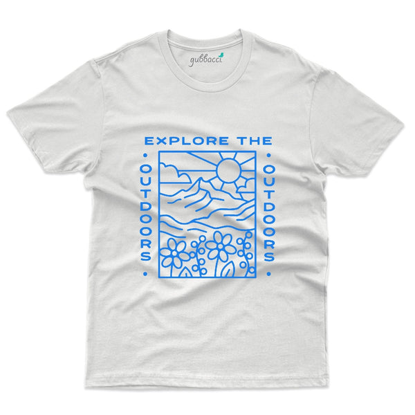 Explore The Outdoors T-Shirt - Explore Collection - Gubbacci-India