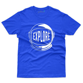 Explore With Space Suit T-Shirt - Explore Collection