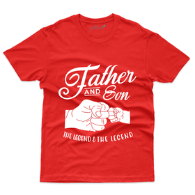 Father and Son The Legend T-Shirt - Dad and Son Collection