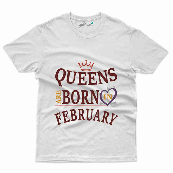 February T-Shirt - February Birthday Collection - Gubbacci-India