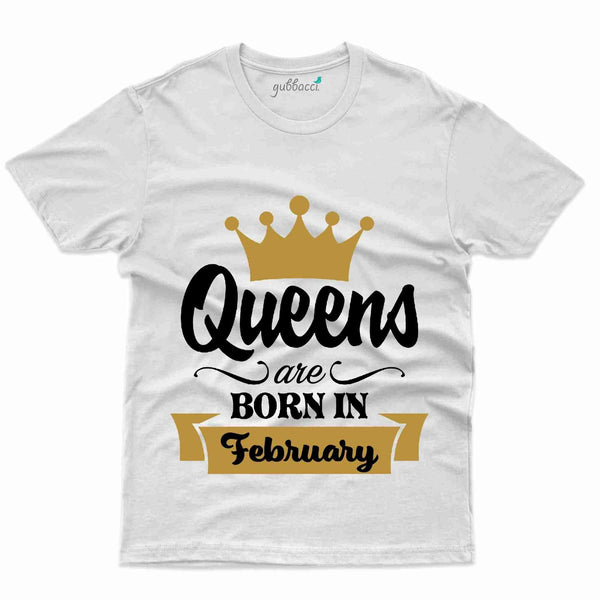 Female T-Shirt - February Birthday Collection - Gubbacci-India