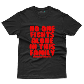 Fight Alone 3 T-Shirt - HIV AIDS Collection