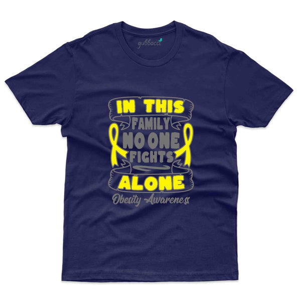 Fight Alone 3 T-Shirt - Obesity Awareness Collection - Gubbacci