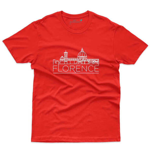 Florence Skyline T-Shirt - Skyline Collection - Gubbacci-India