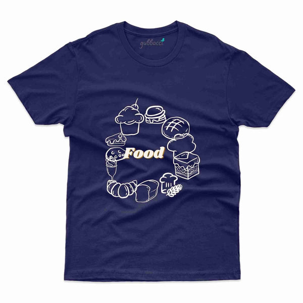 Food T-Shirt - Doodle Collection - Gubbacci-India