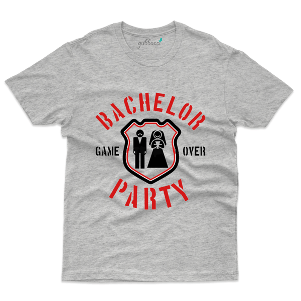 Gubbacci Apparel T-shirt S Game over Bachelor Party - Bachelor Party Collection Buy Game over Bachelor Party - Bachelor Party Collection